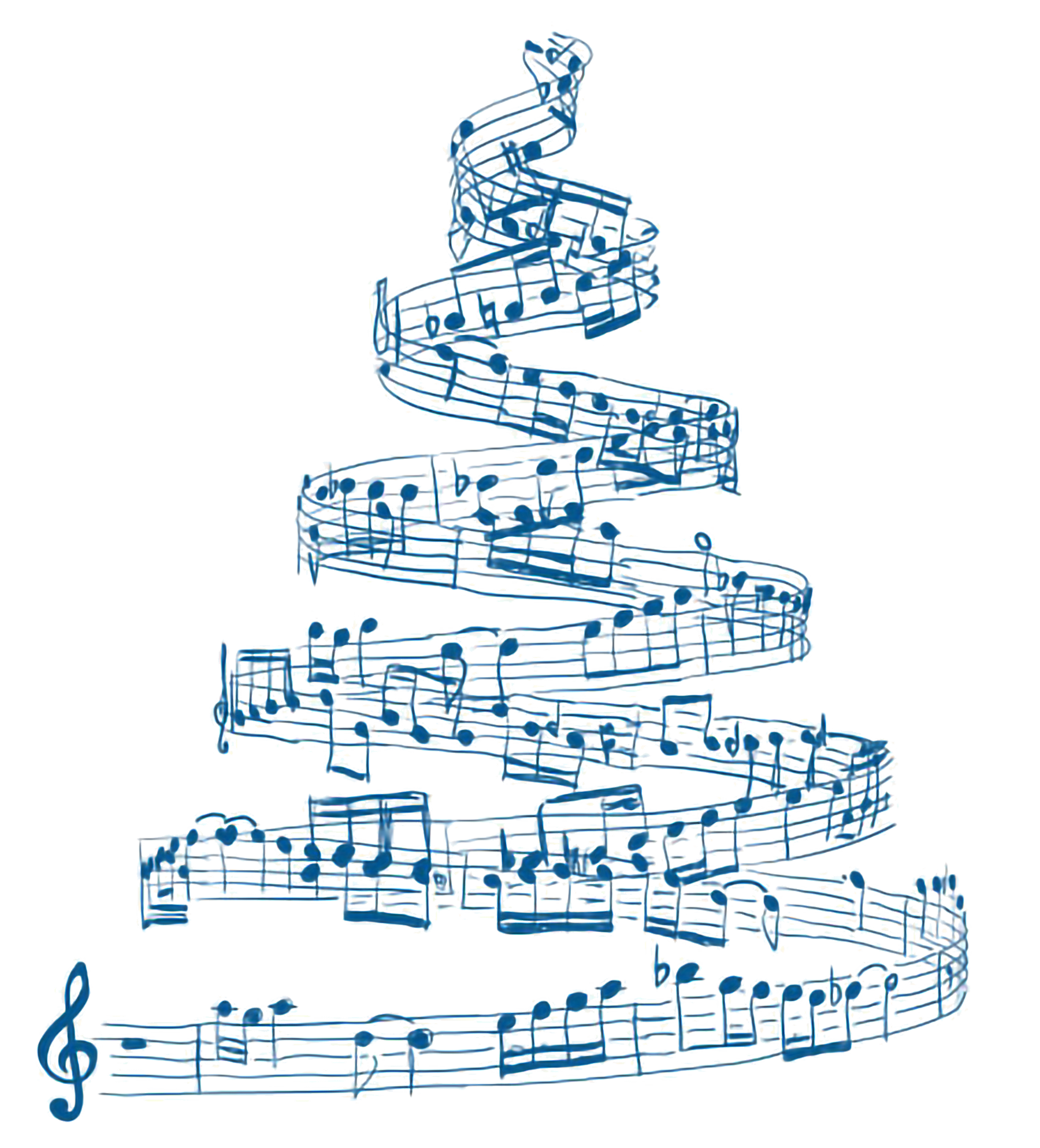 arbre de noel avec des notes de musique carte de voeux r0f1ae3c32dd5465a9b4fdd1e9c4fda75 xvuat 8byvr 512